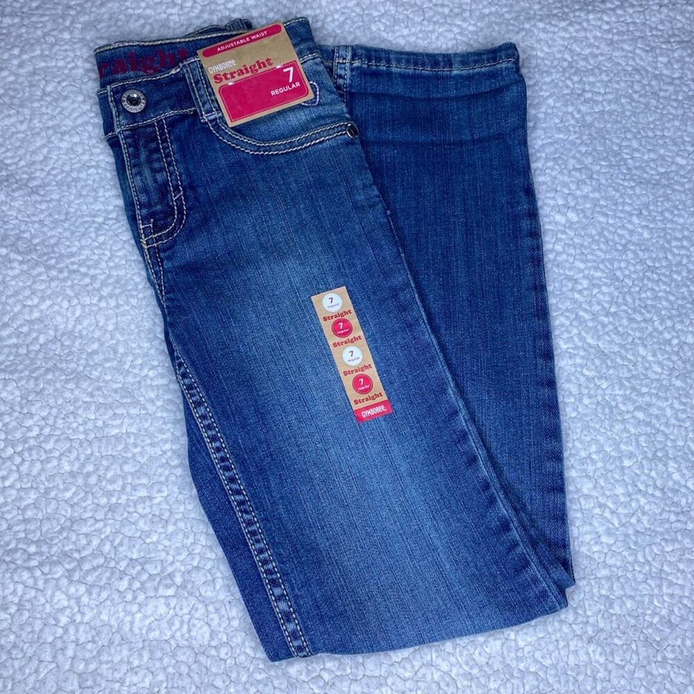 Gymboree Fashion Embroidered Straight Fit Jean 7